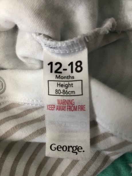 Detské body s dlhým rukávom, george,80