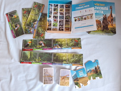 Hra všetky zvieratá sveta, len otvorená, 