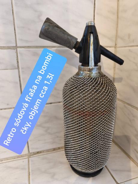 Sódová fľaša retro, 