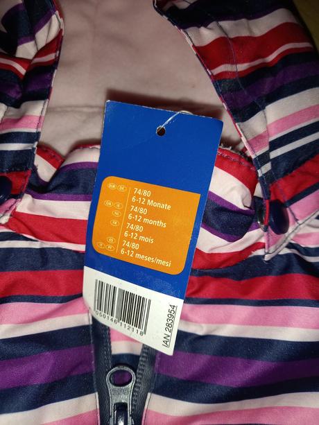 Zimny overal, lupilu,74 / 80