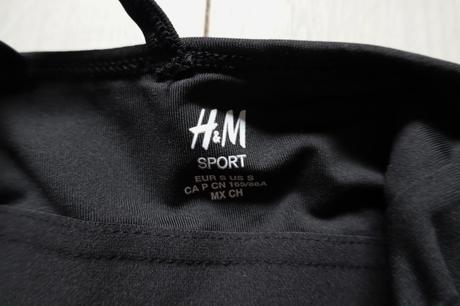Tričko h&m sport, h&m,s
