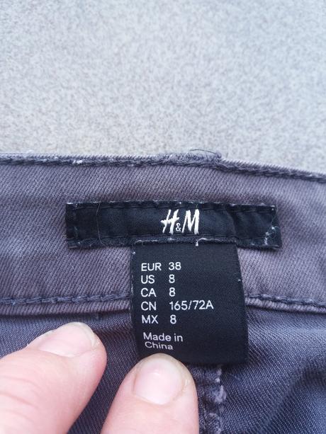Dámské rifle h&m č.38, h&m,38