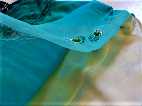 Smaragdový top fairycore, 40