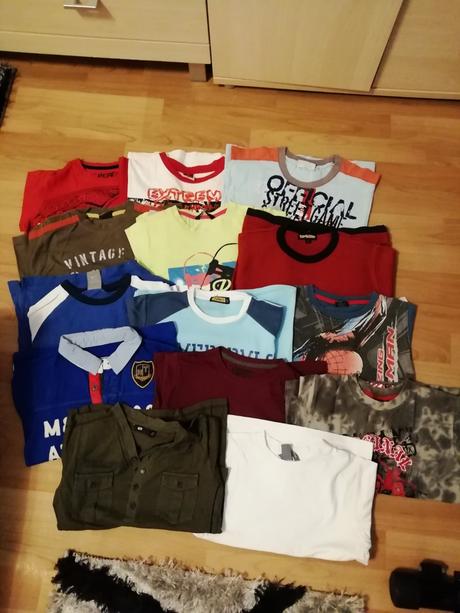 Tricka s dlhym rukavom balik, 122–134