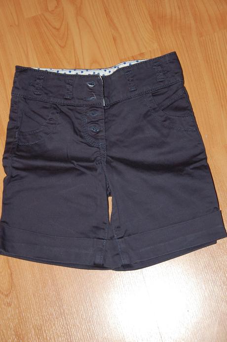 Tmavomodré bavlnené kraťasky, next,104