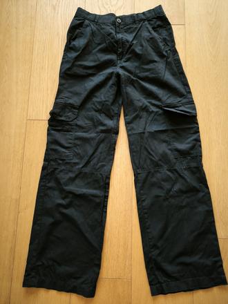 Široké cargo nohavice h&m, h&m,170