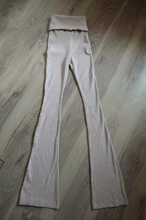Rebrované nohavice zara, zara,s