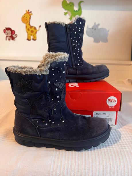 Kvalitné zimné čižmičky superfit veľkosť 33, superfit,33