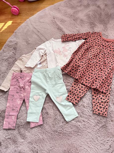 Balík oblečenia dievčatko 74-80, 68–80