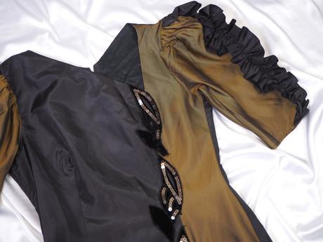 Luxusné vintage šaty na ples/karneval, 38