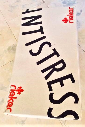 Celokožené retro sandále rieker, rieker,42