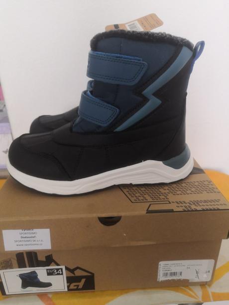 Detské zimné boty, 34