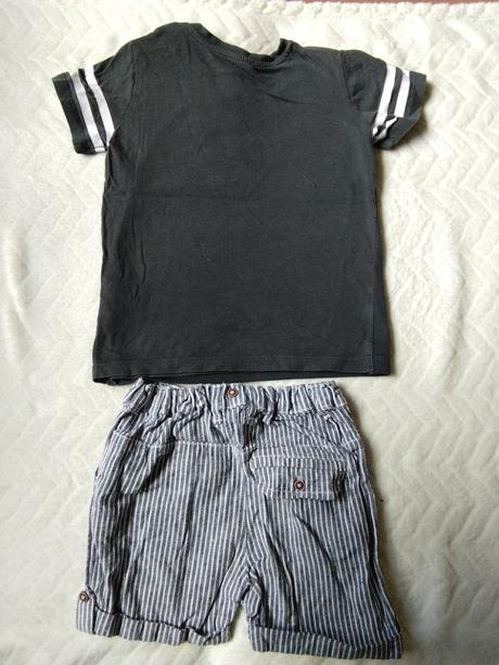 Tričko a kraťasy, h&m,86