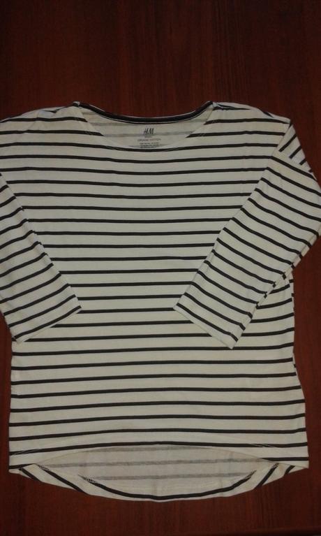 Dievčenské tričko s trištvrťovým rukávom., h&m,134
