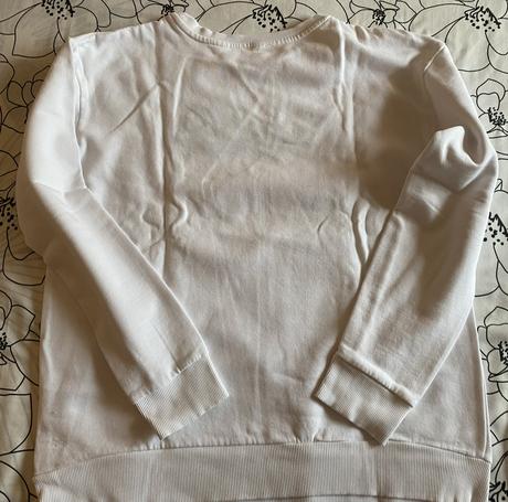 Teplá bavlnená mikina h&m s aplikáciou v. 170, h&m,170