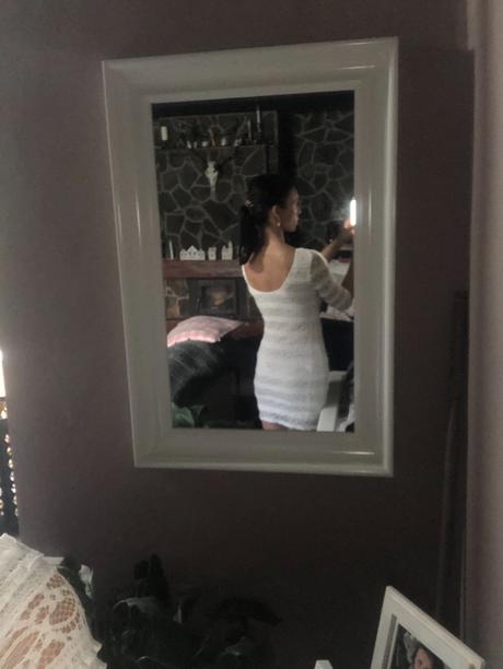 Krajkované šaty, s