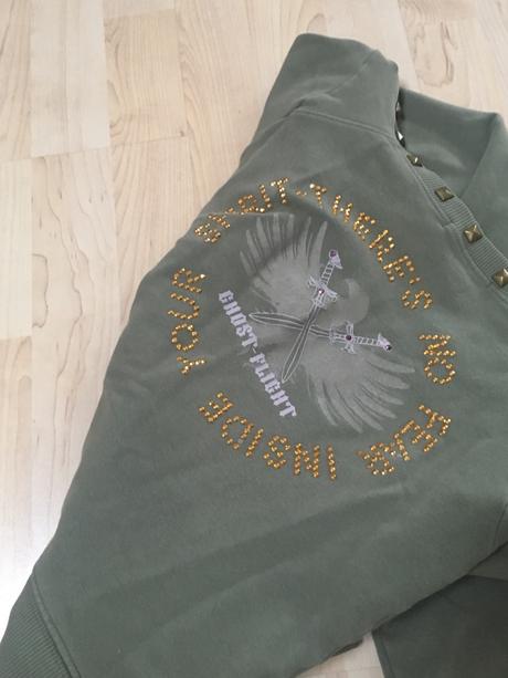 Olivova mikinka, piazza italia,xs