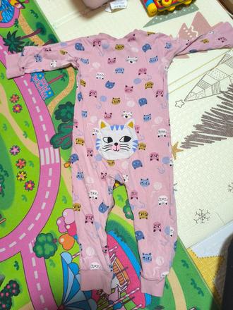 Pyžamo s aplikáciou mačiatka, lindex,92