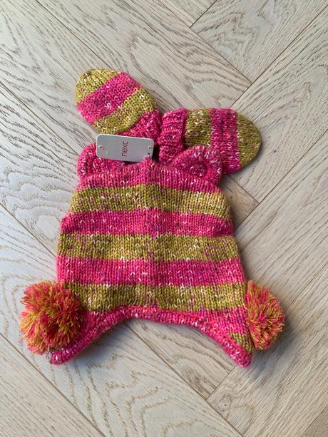 Next zimná čiapka+rukavice., next,68