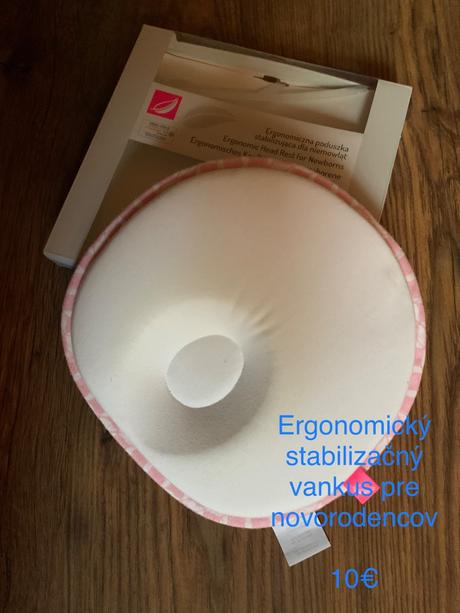 Ergonomický vankúš pre bábätka, 