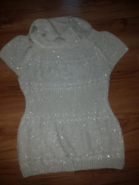 Zaujímavá vesta,pončo,sveter, s