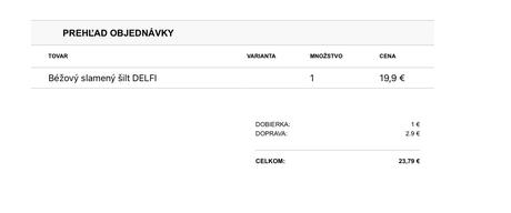 Slameny silt od green apple, 