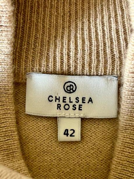 Vlnený camel pulover zn.chelsea rose č.42, xl