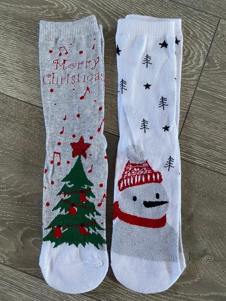 Ponožky s vianočným motívom, 39