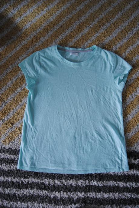 Bledozelené tričko 146/152, pepco,146