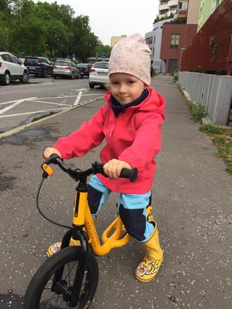 Zlte odrazadlo btwin, 