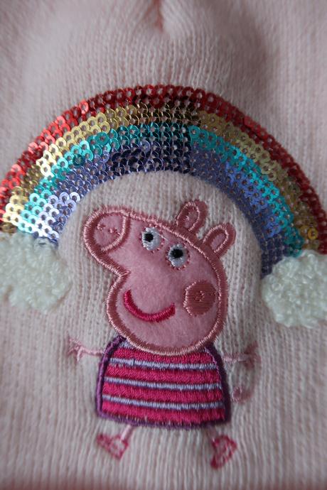 Čiapka s prasiatkom peppa pig, h&m,110