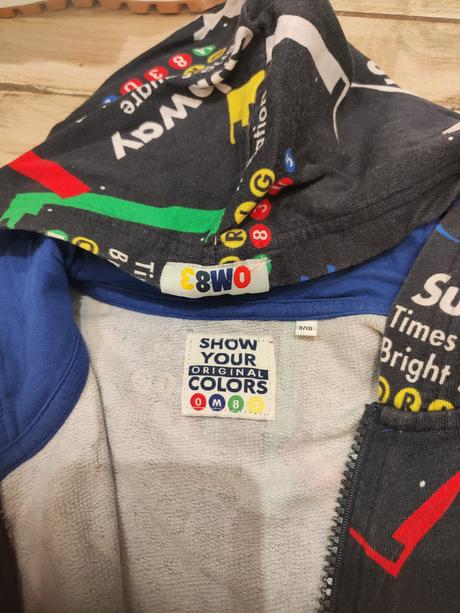 Mikina + kratasy 9-10 r., original marines,140