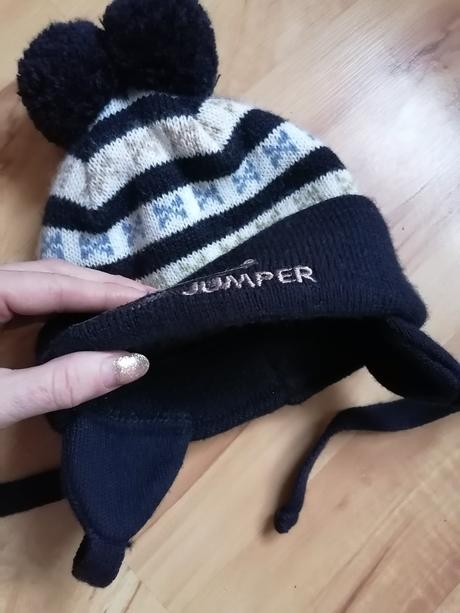 Zimný set - čiapka a šál - 98, 98