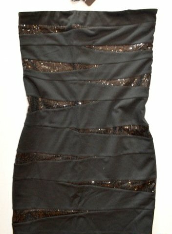 Elegantné puzdrové šaty francúzkej značky cache ca, 36