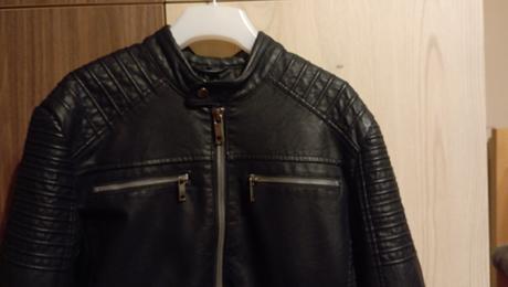 Pánska koženkova bunda, clockhouse,xs
