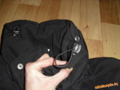 Čierna teplá bunda bik bok, m