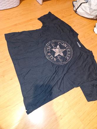 Crop top, converse,m