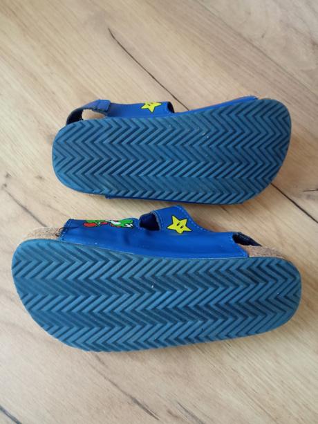 Super mário sandálky sandále korkové, h&m,25