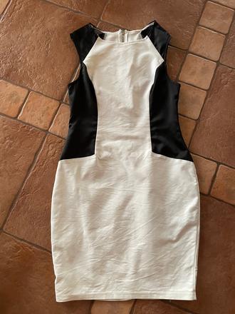 Cerno biele saty, lipsy london,36