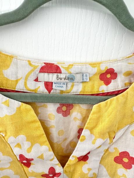 Ľanové šaty v štýle 70. rokov, 40