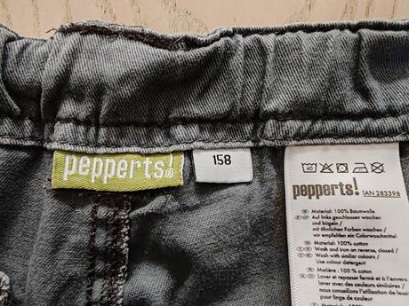 Chlapčenské krátke nohavice, pepperts,158