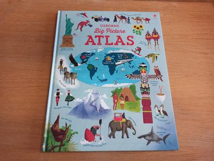 Usborne big picture atlas,