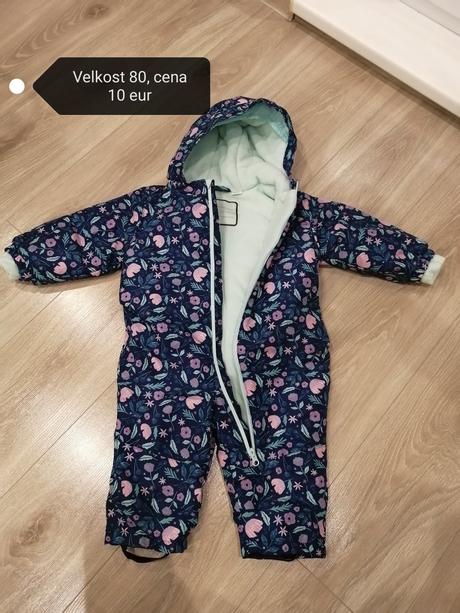 Dievčenský zimny overal, lupilu,80