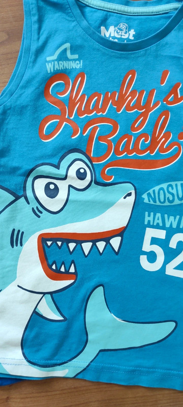 Chlapčenské letné tielka, 134