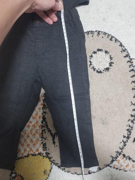 Oblek nohavice a vesta, h&m,86