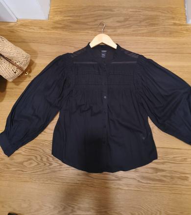 Blúzka bavlna široké rukávy, lindex,xs