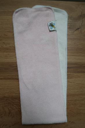 Dlouhá vkládací plena světle růžová, majab