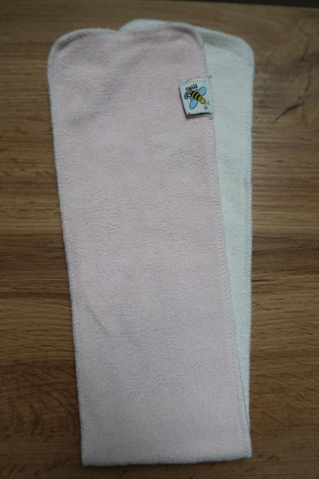 Dlouhá vkládací plena světle růžová, majab