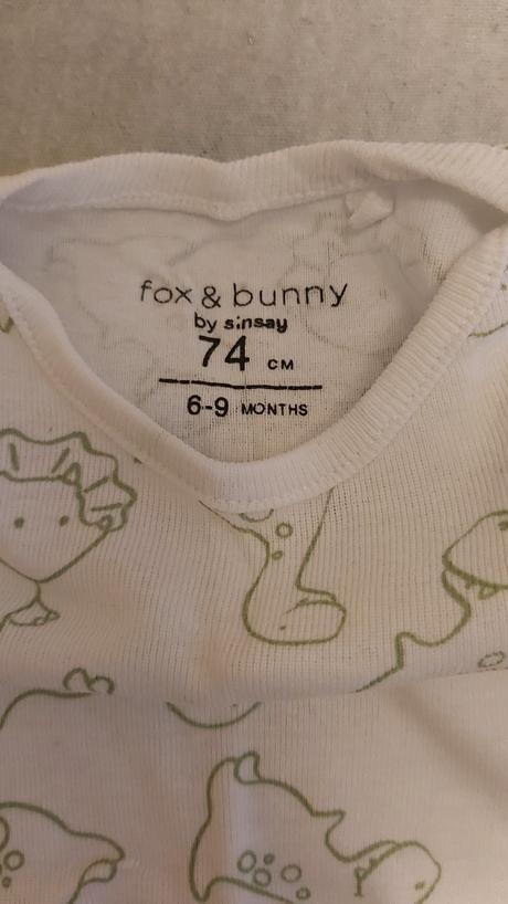 Set body dinosaurus 74, fox & bunny,74