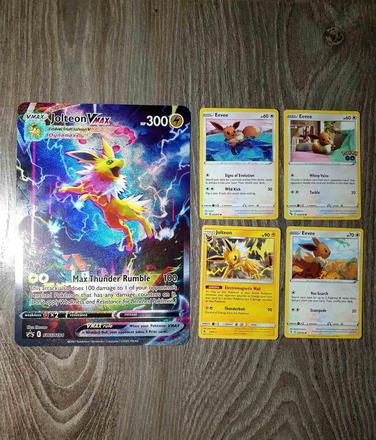 Pokemon jolteon jumbo karta, 